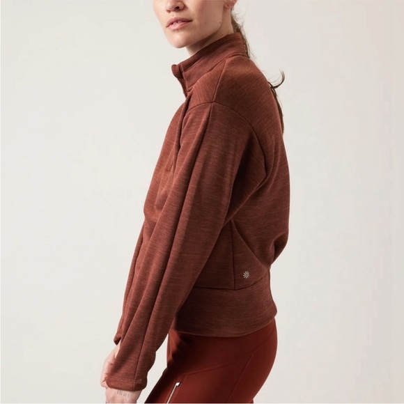 ATHLETA Altitude Polartec Quarter Zip Pullover S - Picture 4 of 8